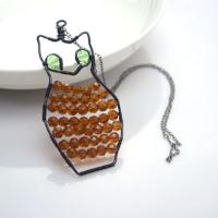 Wire Wrapped Pendant Project - Wire Wrap an Owl Pendant in Rapid Way