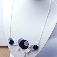 How to Make Simple Necklace with Felt and Bead