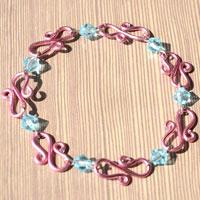 Wire Jewelry Design Idea-How to Make Bracelets with Wire and Beads