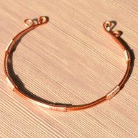 DIY Charm Bracelet Tutorial - How to Make a Wire Bangle Bracelet