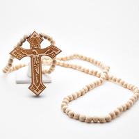 How to make a wooden cross necklace