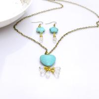 How to Make Wrapped Jewelry Set with Wire and Turquoise Beads