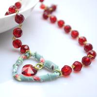 How to Make Heart Pendant Necklace - DIY Heart Necklace Idea