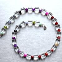 How to Make Crystal Rainbow Necklace – DIY Your Crystal Beaded Necklace