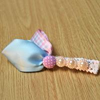Unique Ideas on Making a Homemade Princess Ribbon Hair Clip for Girls