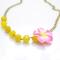 Celebrate Spring by Making Easy Necklace with Handmade Polymer Clay Plumeria Bead