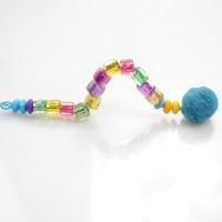 Free Pattern for Making Beaded Bugs with Colorful Acrylic Beads