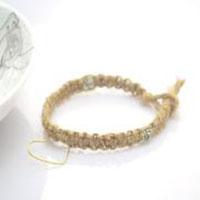 Easy Tutorial on How to Make a Cool Hemp Bracelet for Men with Tibetan Beads