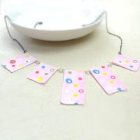 How to Make Cute Washi Tape Necklace for Kids