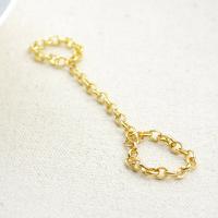 Metallic Jewelry Ideas on Making a Double Chain Connected Ring