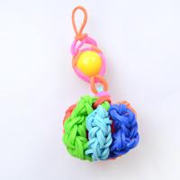 How to Make Rainbow Ball with Rubber Bands and Bead