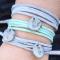 How to Make a Personalized Polymer Clay Charm Bracelet with Suede Cords 