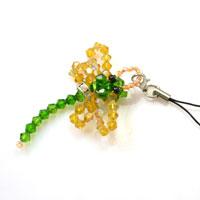 Cute Charm Ideas on How to Make Beaded Dragonfly Charm for Summer