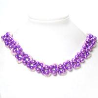 How to Make Your Own Beautiful Purple Bead Necklace