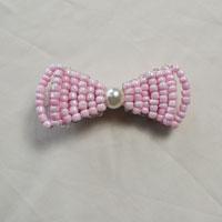 How to Make Your Own Stitch Pink Beaded Hair Bows Tutorial
