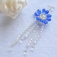 How to Make a Pair of Handmade Beaded Flower Earrings with Beads