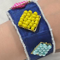 How to Make Recycled Beaded Cuff Bracelet Patterns at Home