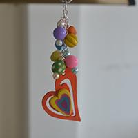 An Easy Craft Tutorial on Making a Colorful Key Chain 