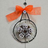 What to Make for Halloween - Skeleton Hanging Decorations