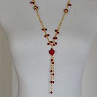 Jewelry Tutorial for Beginners -How to Make a Beaded Chain Necklace