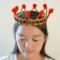 Easy Christmas Craft for Kids to Make – How to Make Kids Crown with Red and Green Chenille Stems 