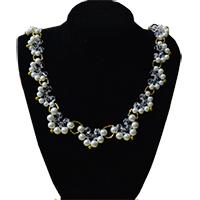 Pandahall Tutorial on Making a White Pearl Flower Necklace for Girls