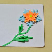 Easy DIY Card—How to Make Quilling Flower Greeting Cards