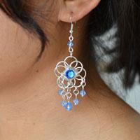 How to Make a Pair of Jump Ring Chandelier Earrings with Beads