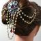 Instructions on How to Make an Elegant Rhinestone and Pearl Bridal Hair Piece 