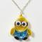 How to Make Quilling Minion Pendant Necklace for Kids