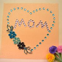How to Make a Beautiful Wall Decoration Craft for Mother’s Day