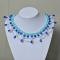 How to Make a Charming Ocean Inspired Glass and Pearl Beaded Collar Necklace 