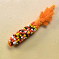 Easy DIY Project – How to Make Vivid Seed Bead Corn Craft in 10 minutes 