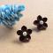  Pandahall Tutorial - How to Make a Pair of Beautiful Quilling Paper Wintersweet Ear Studs