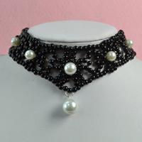 Pandahall Original Project--How to Make Delicate Choker Necklace with Pearl Beads