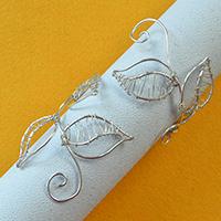 Wire Jewelry Tutorial On Making a Silver Wire Wrapped Flower Arm Cuff Bracelet