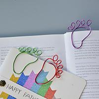 PandaHall Video Tutorial on How to Make Cute Little Foot Bookmarks for Kids