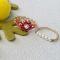 PandaHall Tutorial on How to Make Simple Beaded Flower Rings with Seed Beads and Pearl Beads