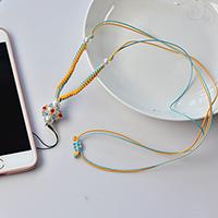 Pandahall Original DIY Project - How to Make Fresh Mobile Chain with Beads and Threads