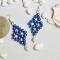Pandahall Tutorial on How to Make Elegant Blue Pearl Beaded Drop Earrings