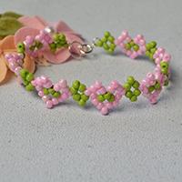 Detailed Tutorial on How to Make Spring Simple Seed Bead Bracelets
