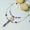 How to Make Simple yet Graceful Beaded Gemstone Pendant Necklace