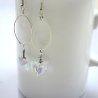 Mother's Day Jewelry- DIY Post Earrings in Heart Loop Pattern