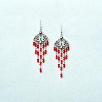 Detailed Beebeecraft Tutorial on How to Make Chandelier Earrings with Glass Beads