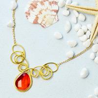 Beebeecraft Tutorials on How to Make a Wrapped Necklace