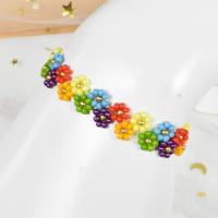 PandaHall Idea on Colorful Flower Shaped Beaded Bracelet