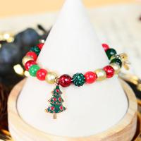 PandaHall Selected Idea on Christmas Beaded Bracelet