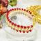 PandaHall Idea on Flat Spiral Stitch Bracelet with Glass Beads
