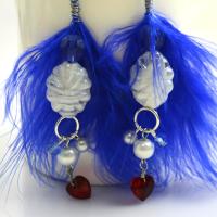 Mother's Day Presents to Make- DIY Feather Earrings
