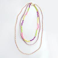 Stunning homemade jewelry-diy colorful multiple-strand friendship necklaces